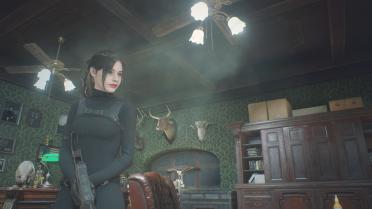 Ada & Claire RE4 Black Wool Clothes