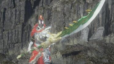 Green Dragon Crescent Blade