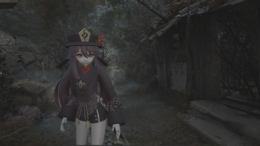 Genshin Impact Hu Tao replace Leon