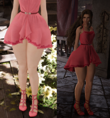 Aerith's Thighs (and Chest)