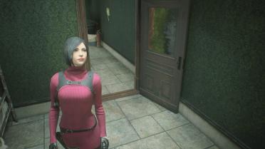 Ada & Claire RE4 Red Wool Clothes