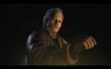 Vergil (Head only) over Leon