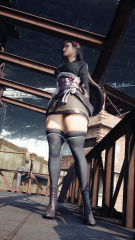 Wutai-Tifa's Thighs (and Chest)