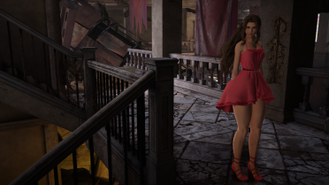 Aerith's Thighs (and Chest)