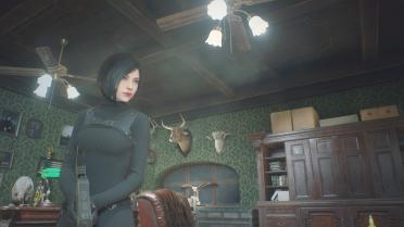 Ada & Claire RE4 Black Wool Clothes