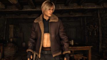 Leon Kennedy Tramp Stamp Jacket (Chainsaw Demo)