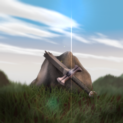 legendary sword broken