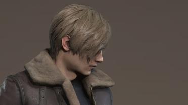 Less Shiny Hair Leon - Luis