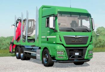 Mann TGX Timber Trucks