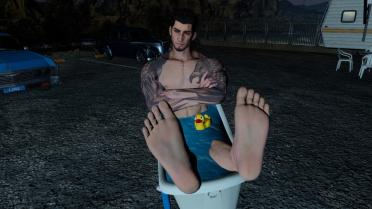 Bathtime Gladio