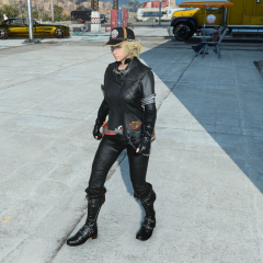 Black Leather Style (for Cidney)