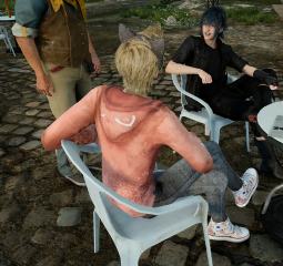 Cute Style Cat Hoodie (Prompto's Outfit)