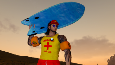 Galdin-KWEH! Surfboard (For use with Lifeguard Gladiolus)
