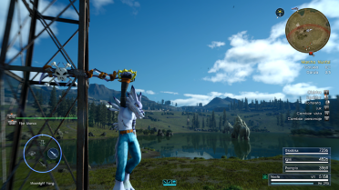 Weregarurumon's Keyblade (Moonlight Fang)