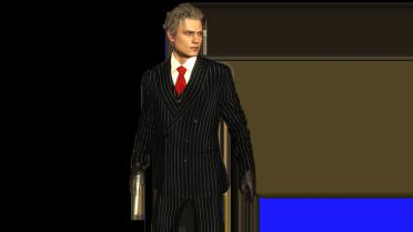 Leon gangster (Custom Pinstripe Costume)
