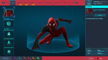 Miles Morales Crimson Cowl Suit