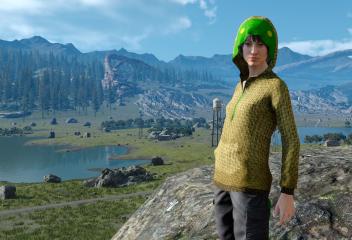 Tonberry hoodie (female multi)