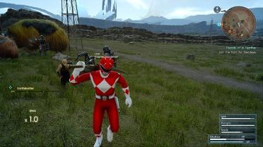 Mighty Morphin Power Ranger Red Ranger (Gladiolus)