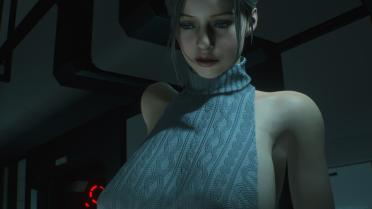 Claire Ada Cozy Sweater (Lime Silver)