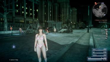 Hitomi Red Polkadot Swimsuit