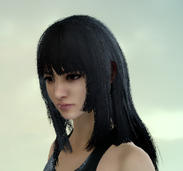 Gentiana Hair (Comrades, Female hair)