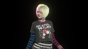 MCR Shirt for Casual Ashley Skin