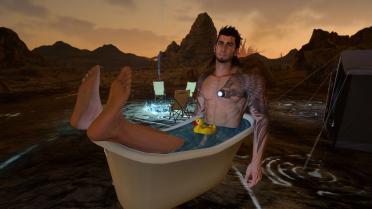 Bathtime Gladio