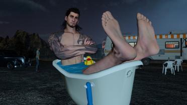 Bathtime Gladio