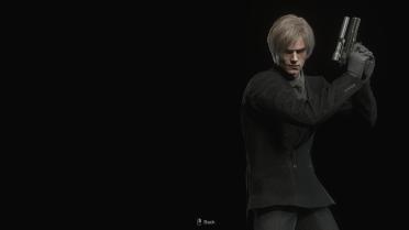 Black Suit for Leon (Replaces Casual)