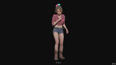 Becca Woolette - Lucha Libre Outfit