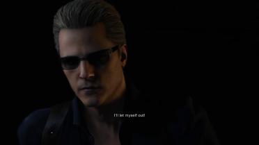 Wesker replacing Leon and Glasses