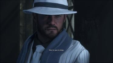 Chris Redfield in Pinstripe Costume (Midnight Black and White Chapel)