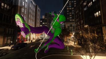 Purple and Green Advanced suit