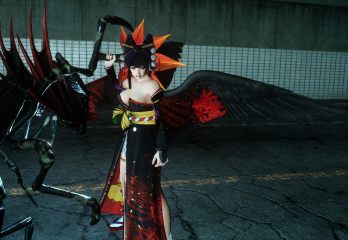 Nyotengu's Leaf Fan Large Sword