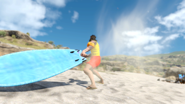 Galdin-KWEH! Surfboard (For use with Lifeguard Gladiolus)