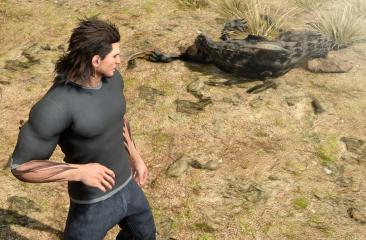 Gladio - Black Shirt Casual
