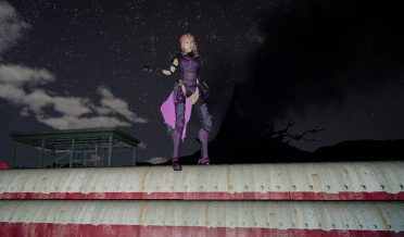 Lightning [Dragoon Armor] (as Aranea)