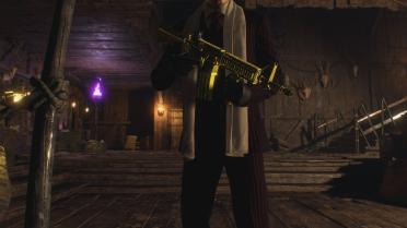 Golden Assault Rifle