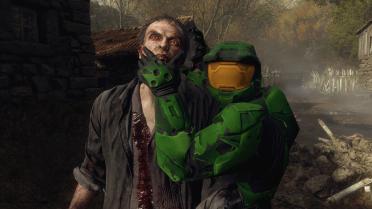 Master Chief in Mercenaries