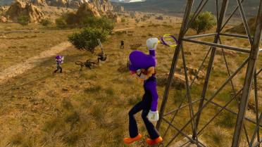 Waluigi's Tennis Racquet