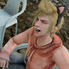 Cute Style Cat Hoodie (Prompto's Outfit)