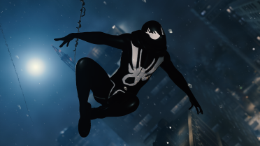 Symbiote Miles Morales Suit