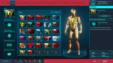 Gold Metal Antiock Suit 3 Versions