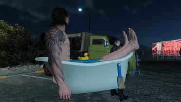 Bathtime Gladio