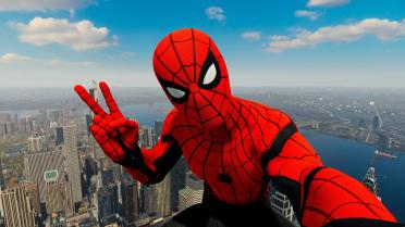 Miles Morales Maroon Style for Stark Suit 2 Versions