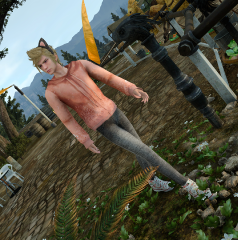 Cute Style Cat Hoodie (Prompto's Outfit)