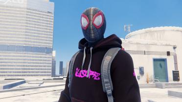 Miles Morales with Iuscre Hoodie