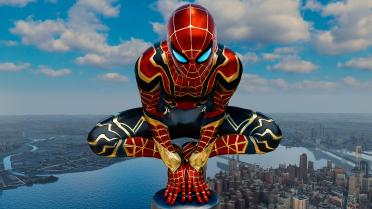 Gold and Steel for Iron Spider Suit 3 Versions