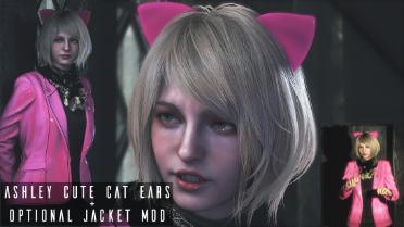 Ashley Cute Kitty Cat Ears With Optional Jacket Mod
