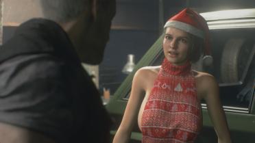 Jill Cozy Sweater (Christmas Red)